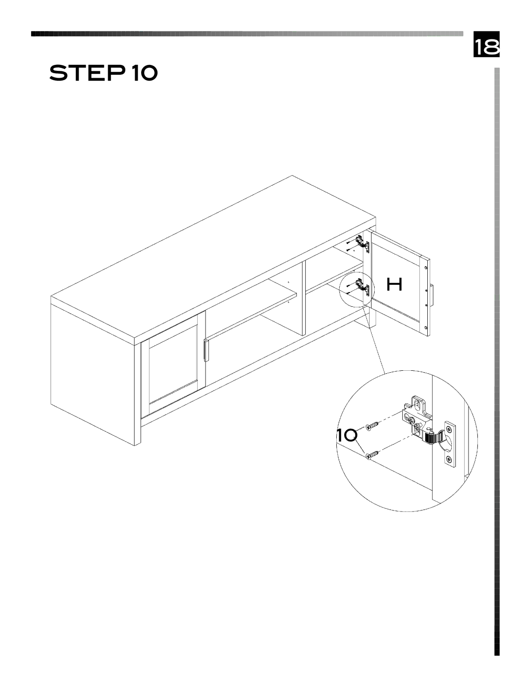 Pinnacle Design TV66607 manual Step 