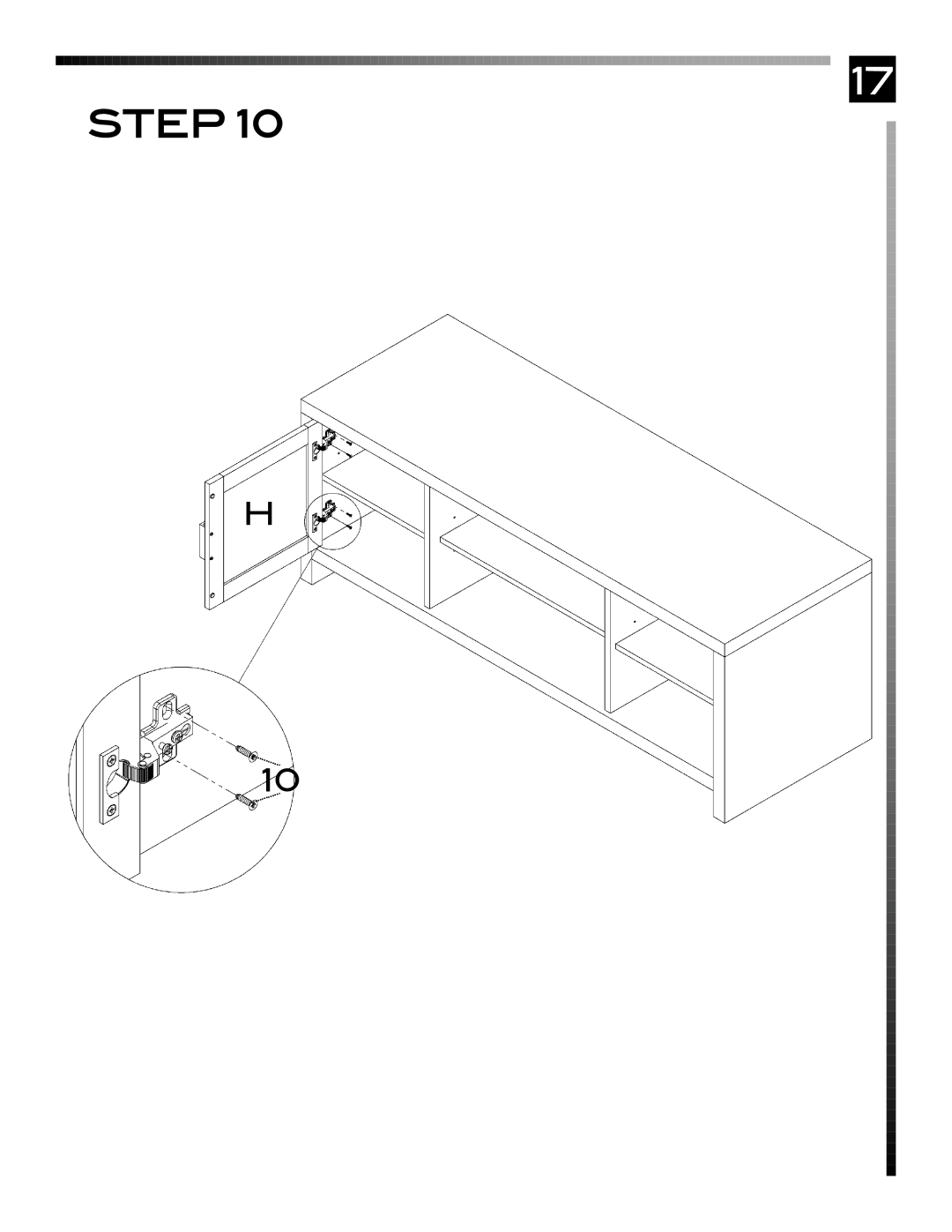 Pinnacle Design TV66607 manual Step 