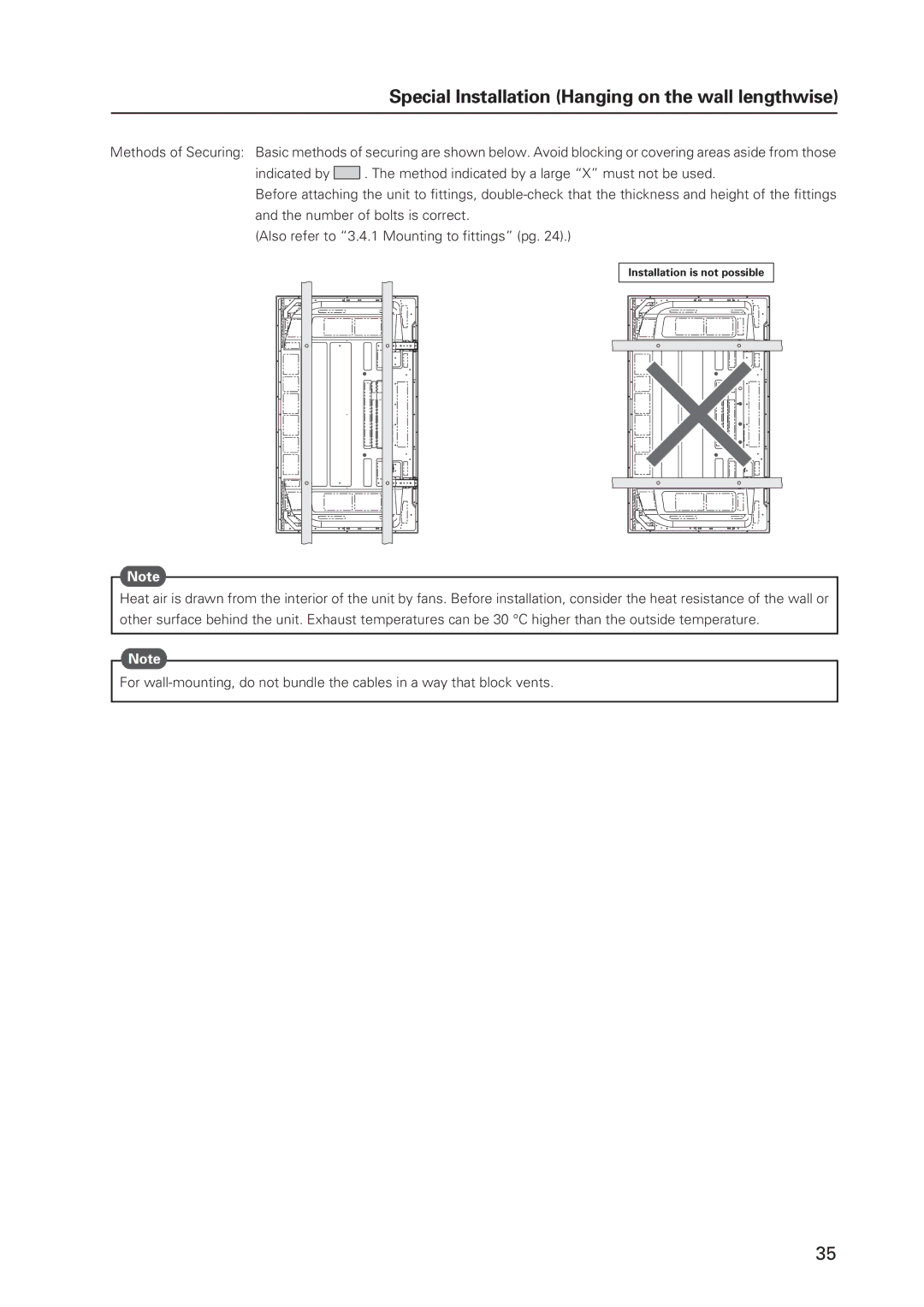 Pioneer 12 technical manual Installation is not possible 