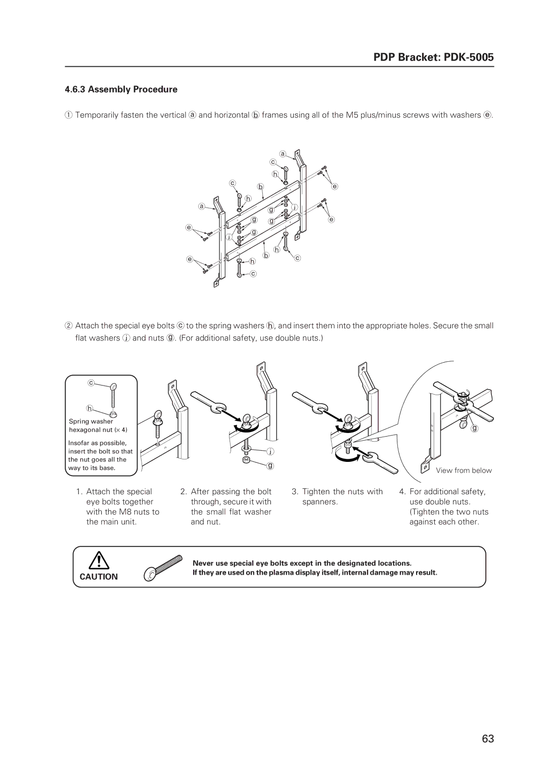 Pioneer 502MX technical manual Assembly Procedure 