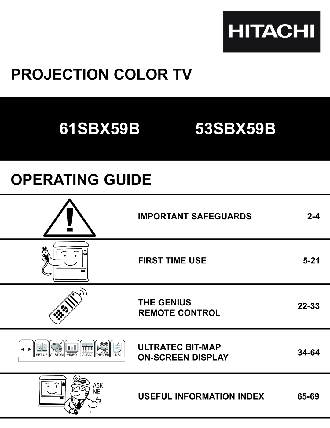 Pioneer manual 61SBX59B 53SBX59B 