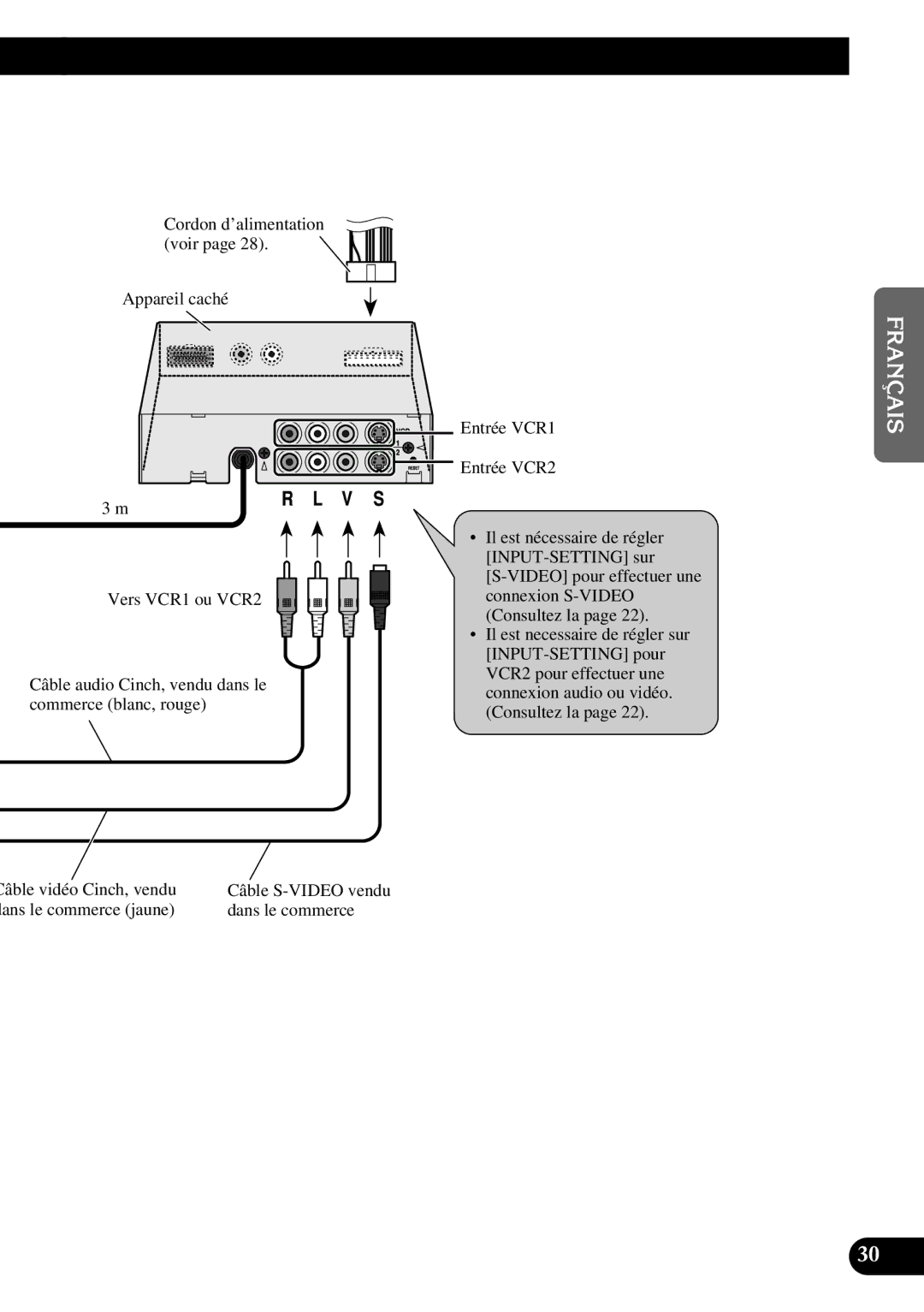 Pioneer AVD-W8000 owner manual English Français Deutsch Français 