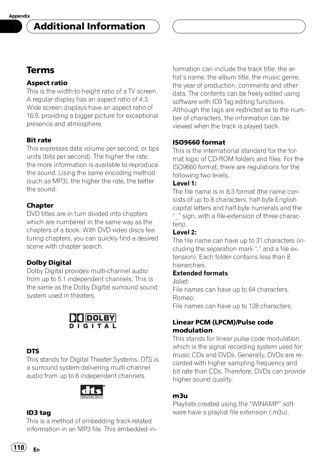 Pioneer AVH-P5700DVD operation manual 