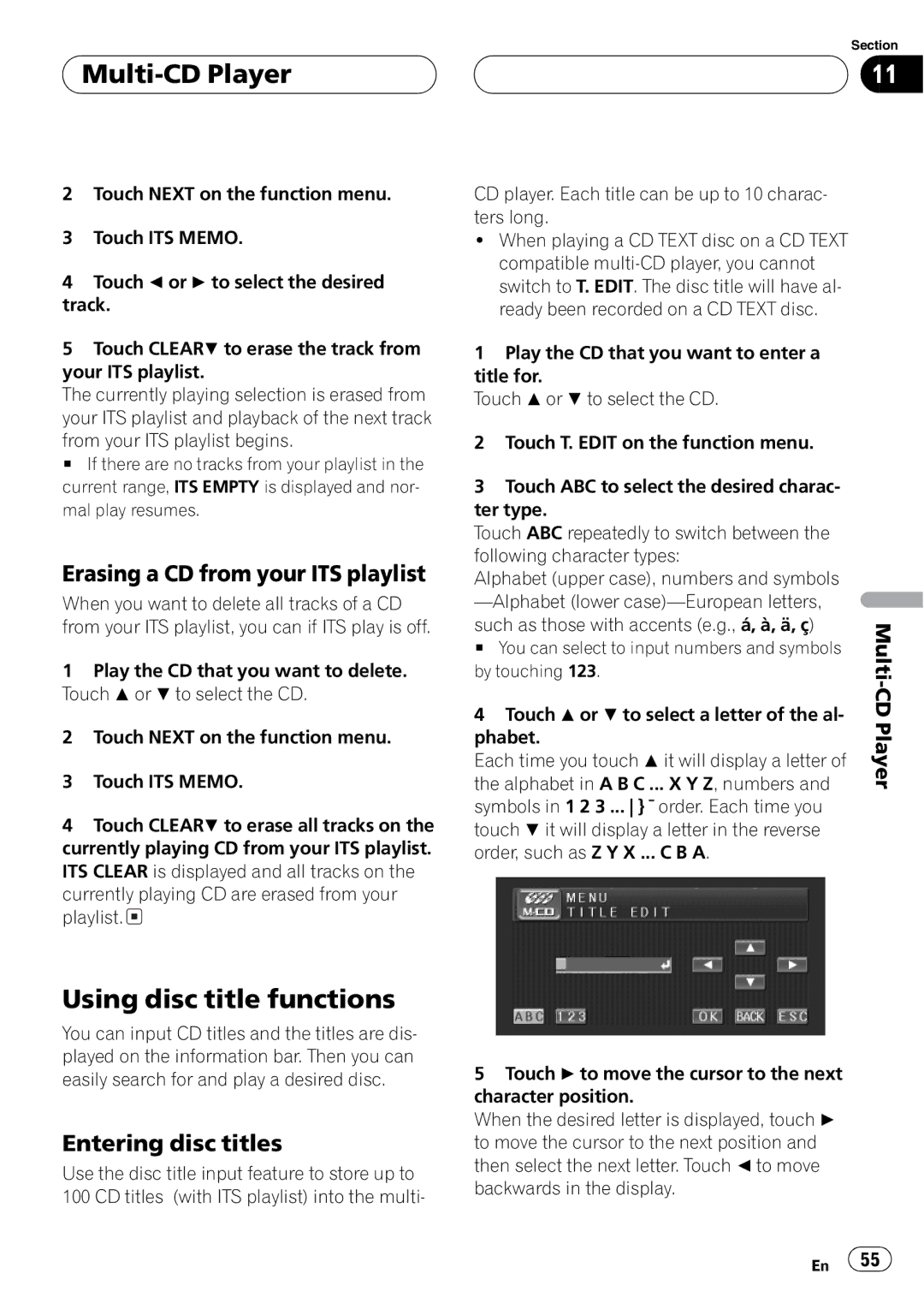 Pioneer AVH-P5700DVD operation manual 