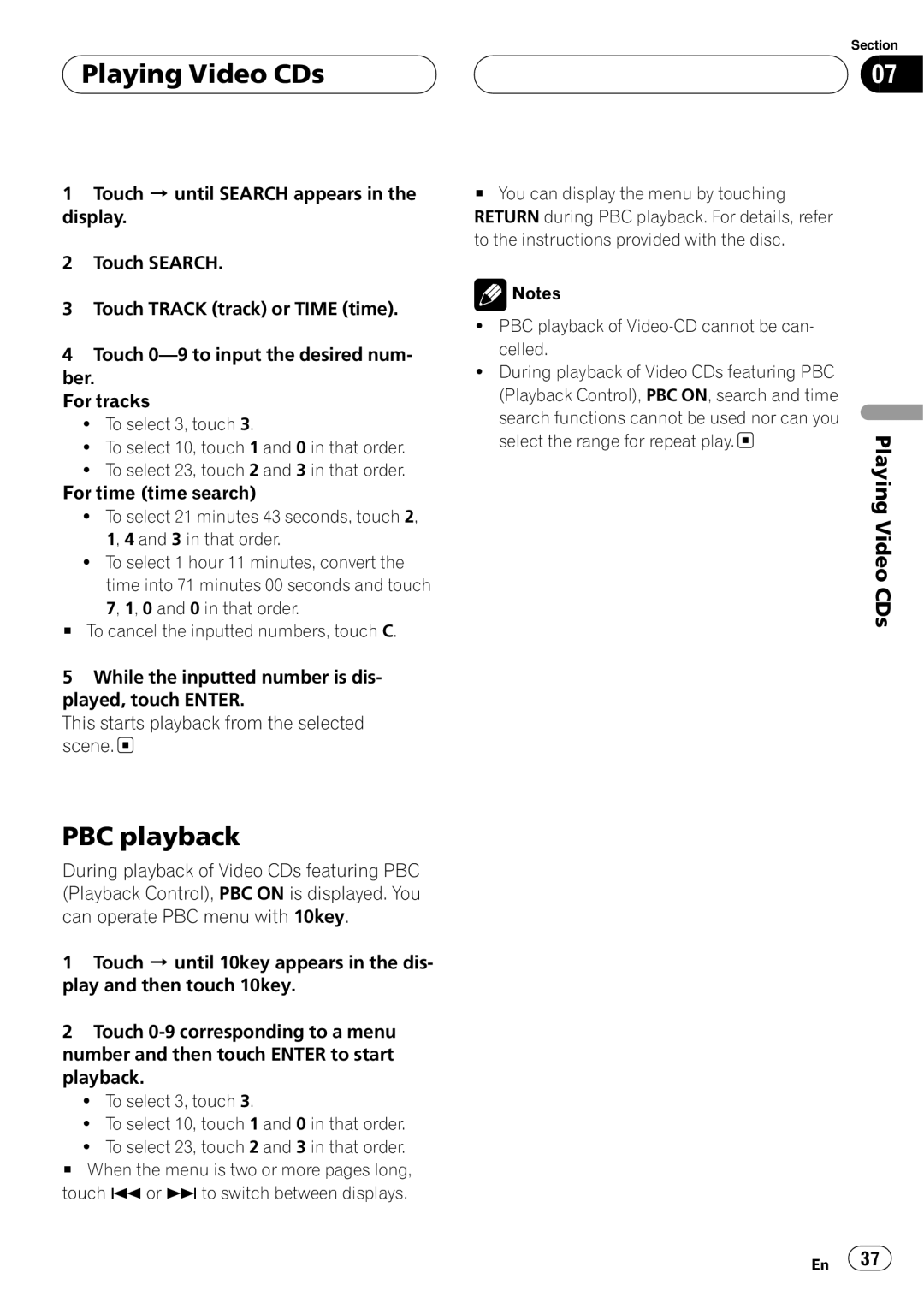 Pioneer AVH-P5700DVD operation manual 