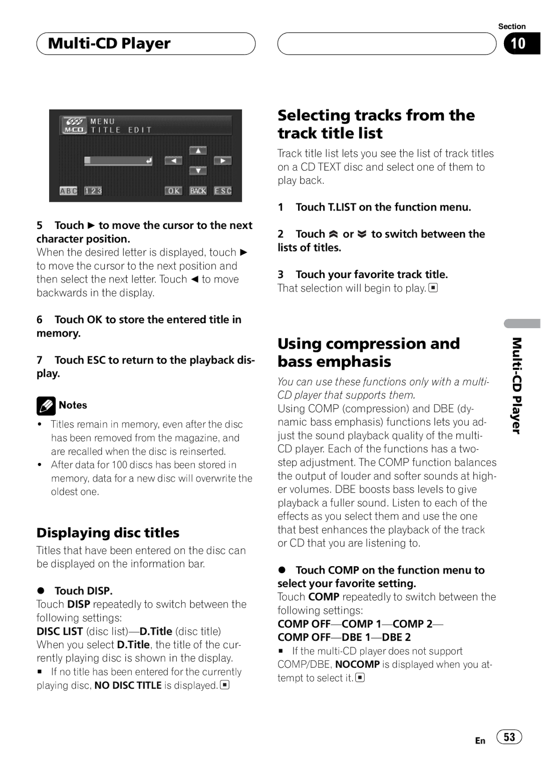 Pioneer AVH-P5700DVD operation manual 