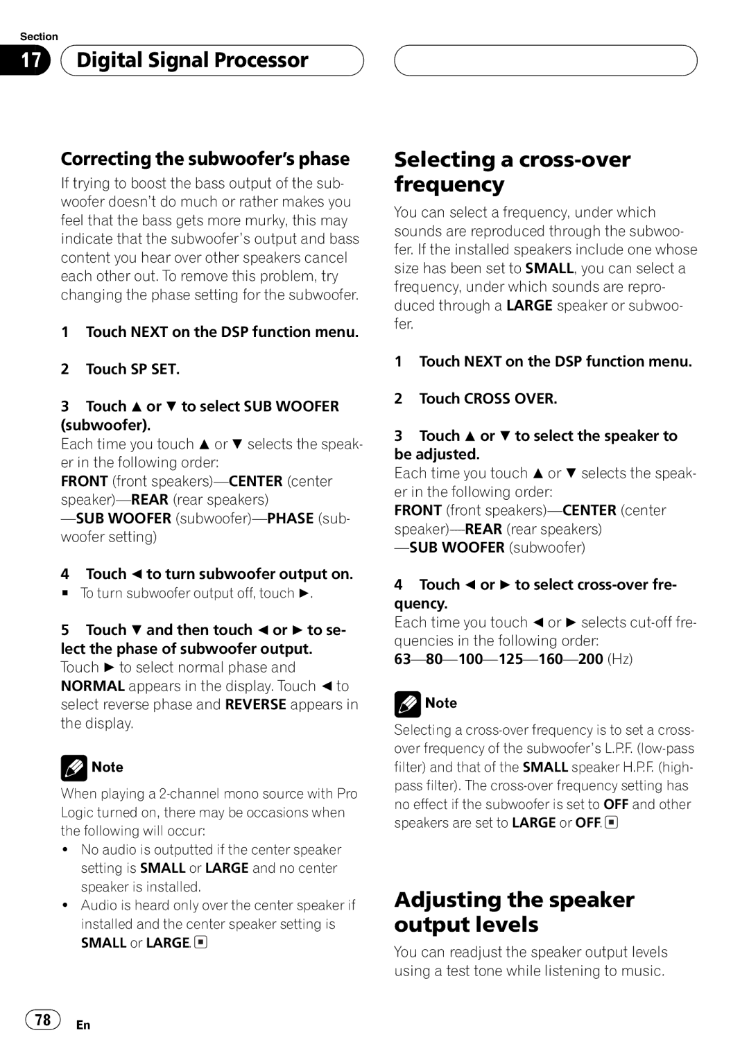 Pioneer AVH-P5700DVD operation manual 