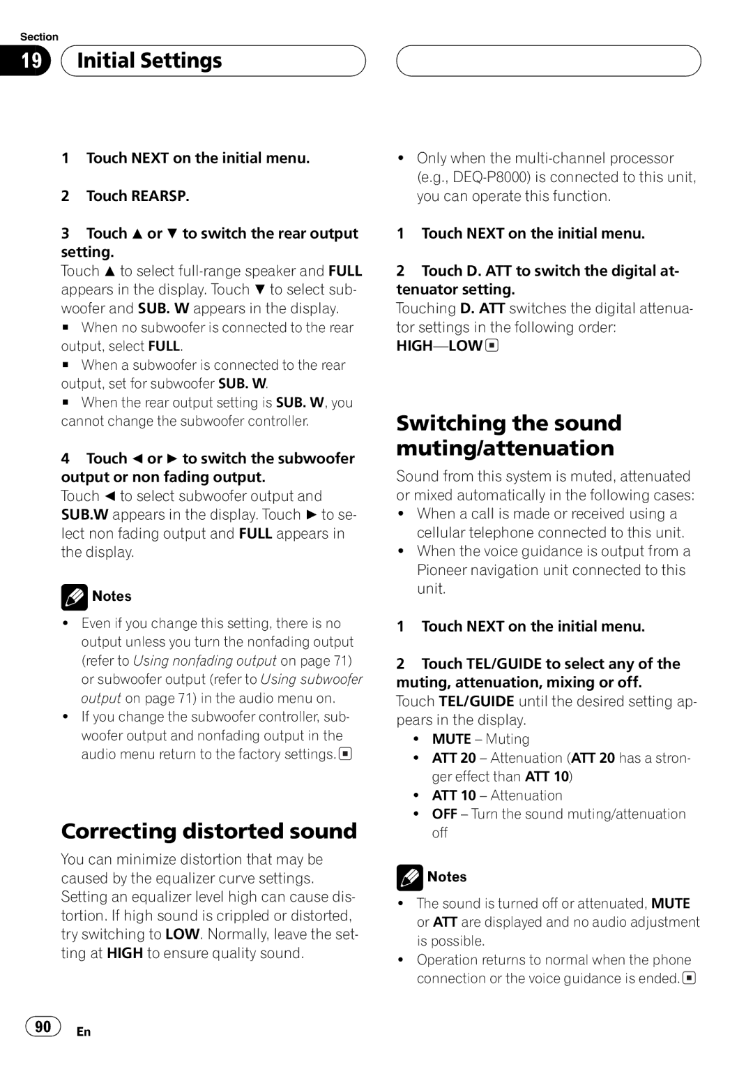 Pioneer AVH-P5700DVD operation manual 