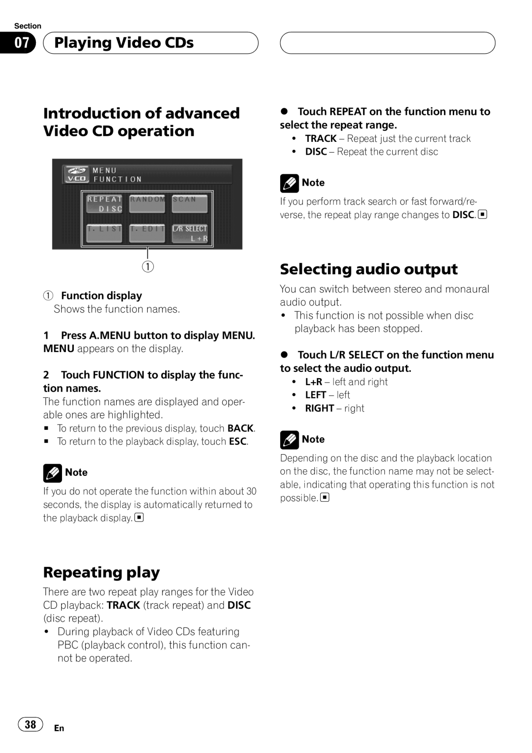 Pioneer AVH-P5700DVD operation manual 