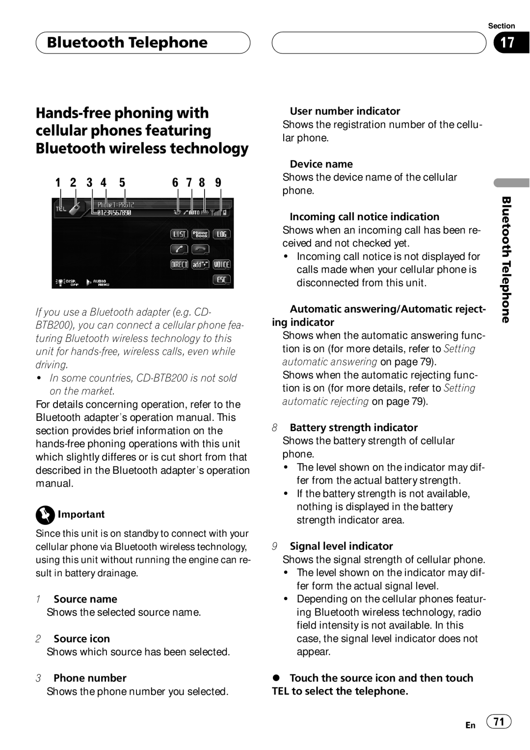 Pioneer AVH-P6000DVD operation manual 678 