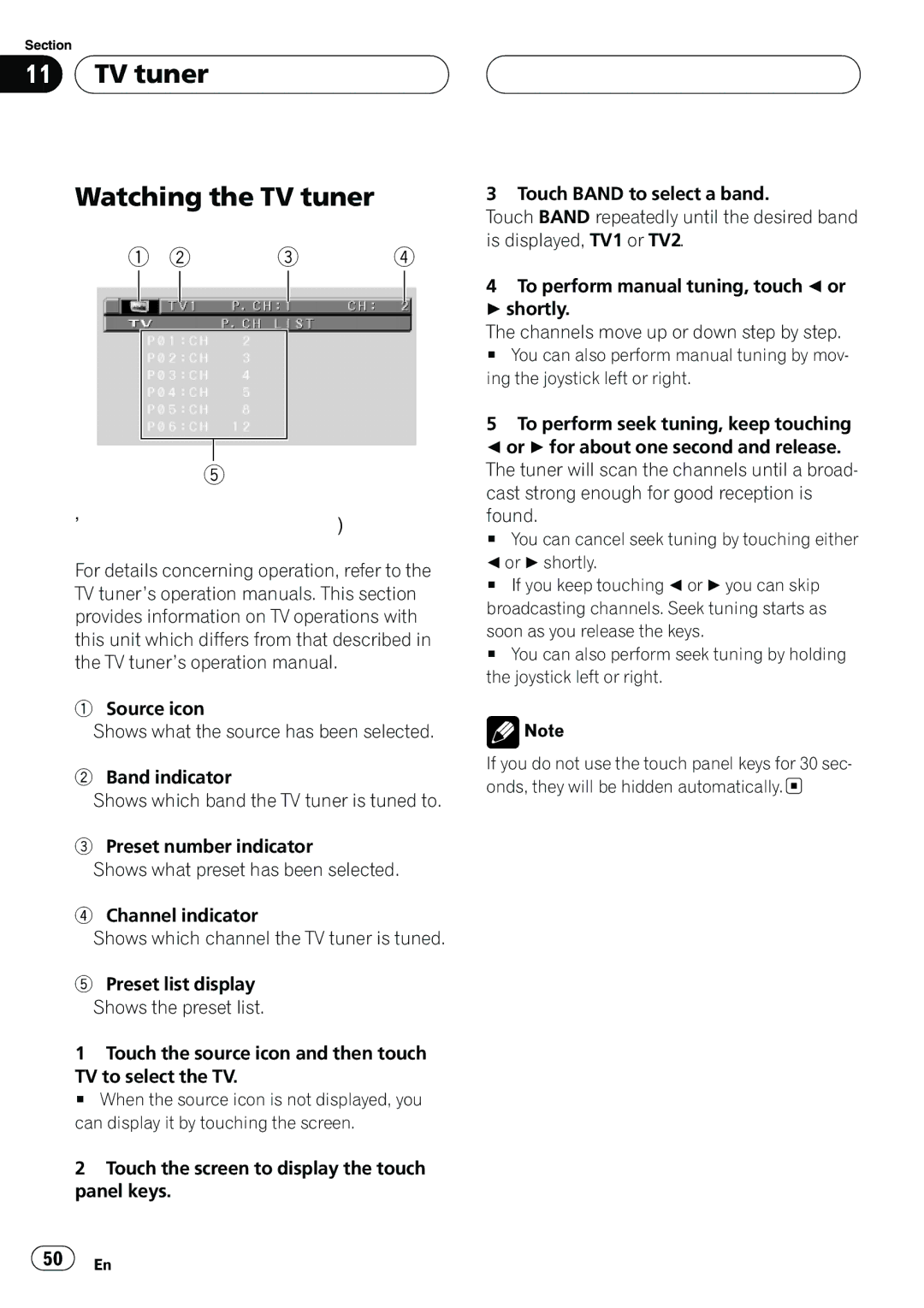 Pioneer AVH-P6550DVD operation manual 