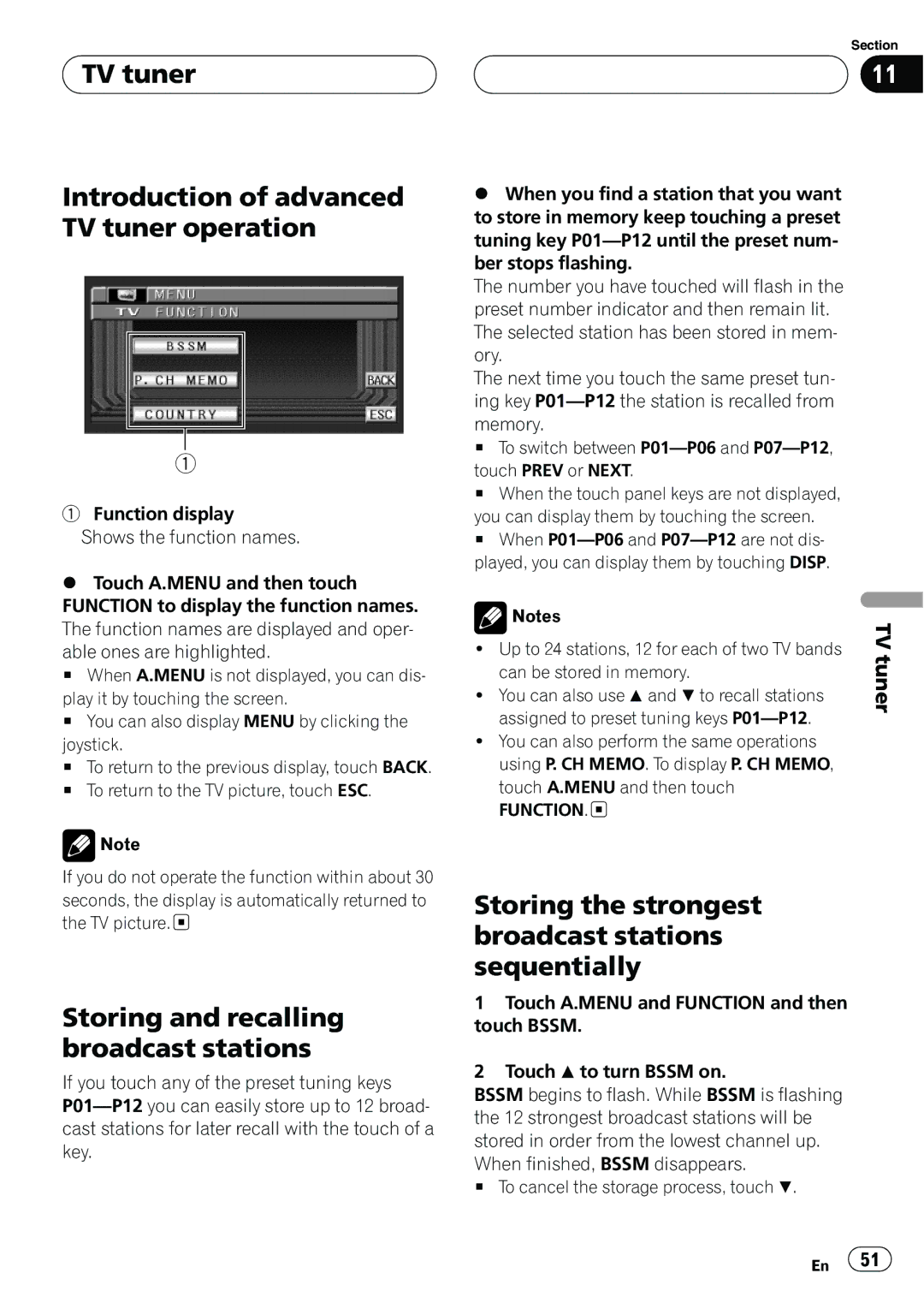 Pioneer AVH-P6550DVD operation manual 