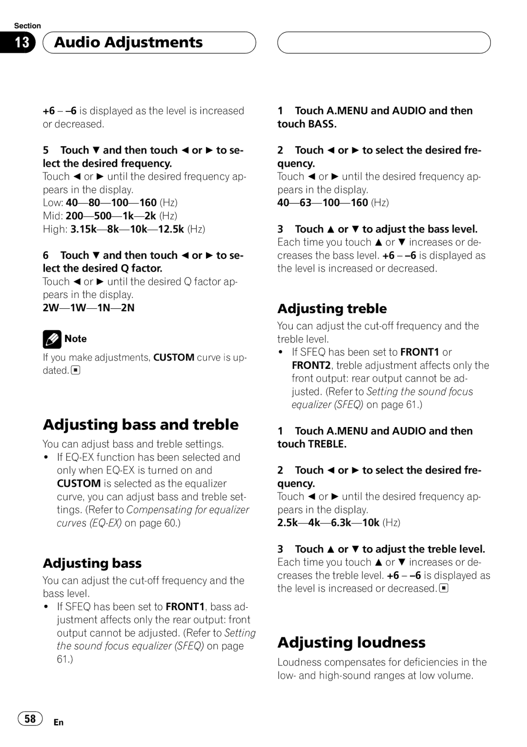 Pioneer AVH-P6550DVD operation manual 