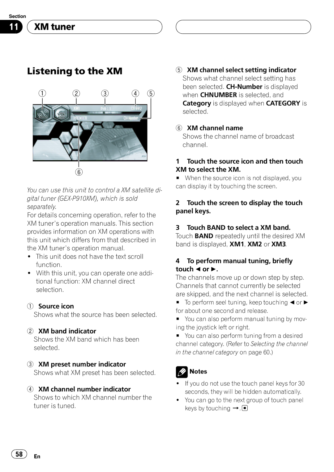 Pioneer AVH-P6600DVD operation manual 3 4 