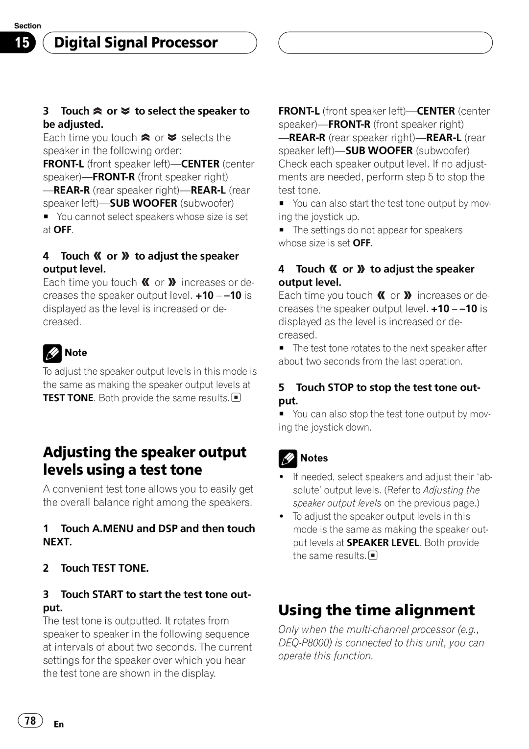 Pioneer AVH-P6600DVD operation manual 