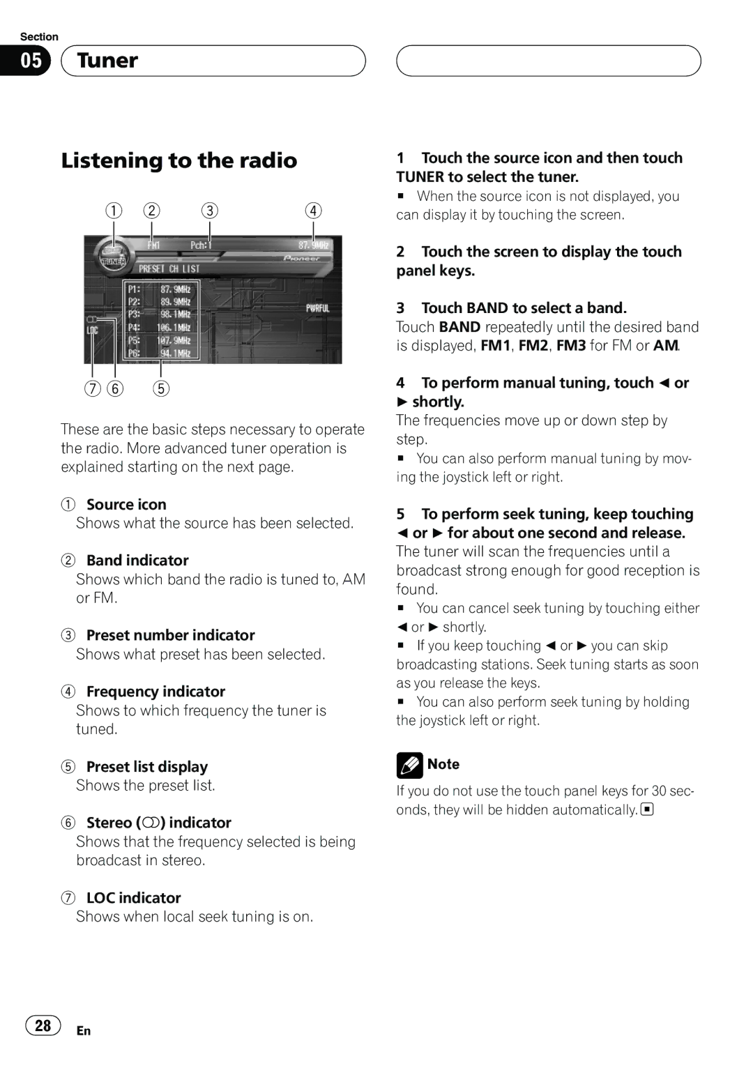 Pioneer AVH-P7500DVD operation manual 