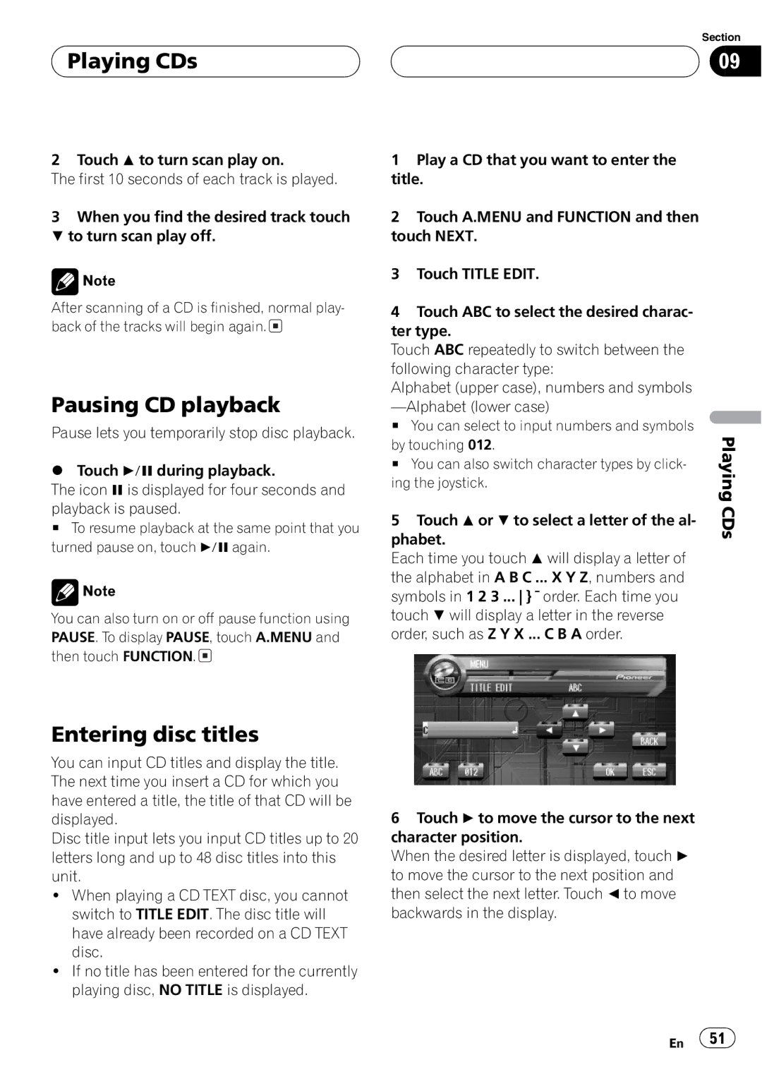 Pioneer AVH-P7500DVD operation manual 