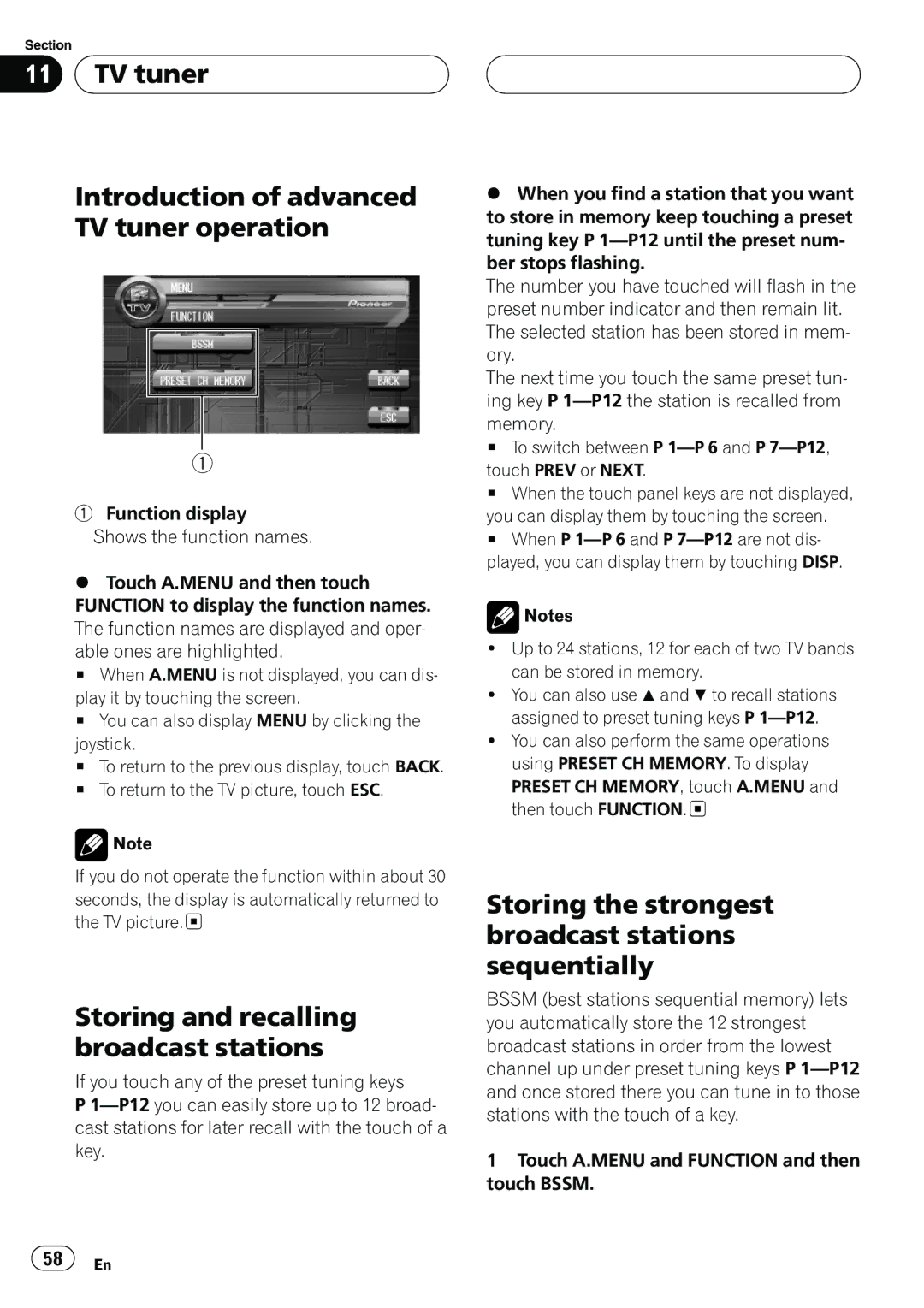 Pioneer AVH-P7500DVD operation manual 