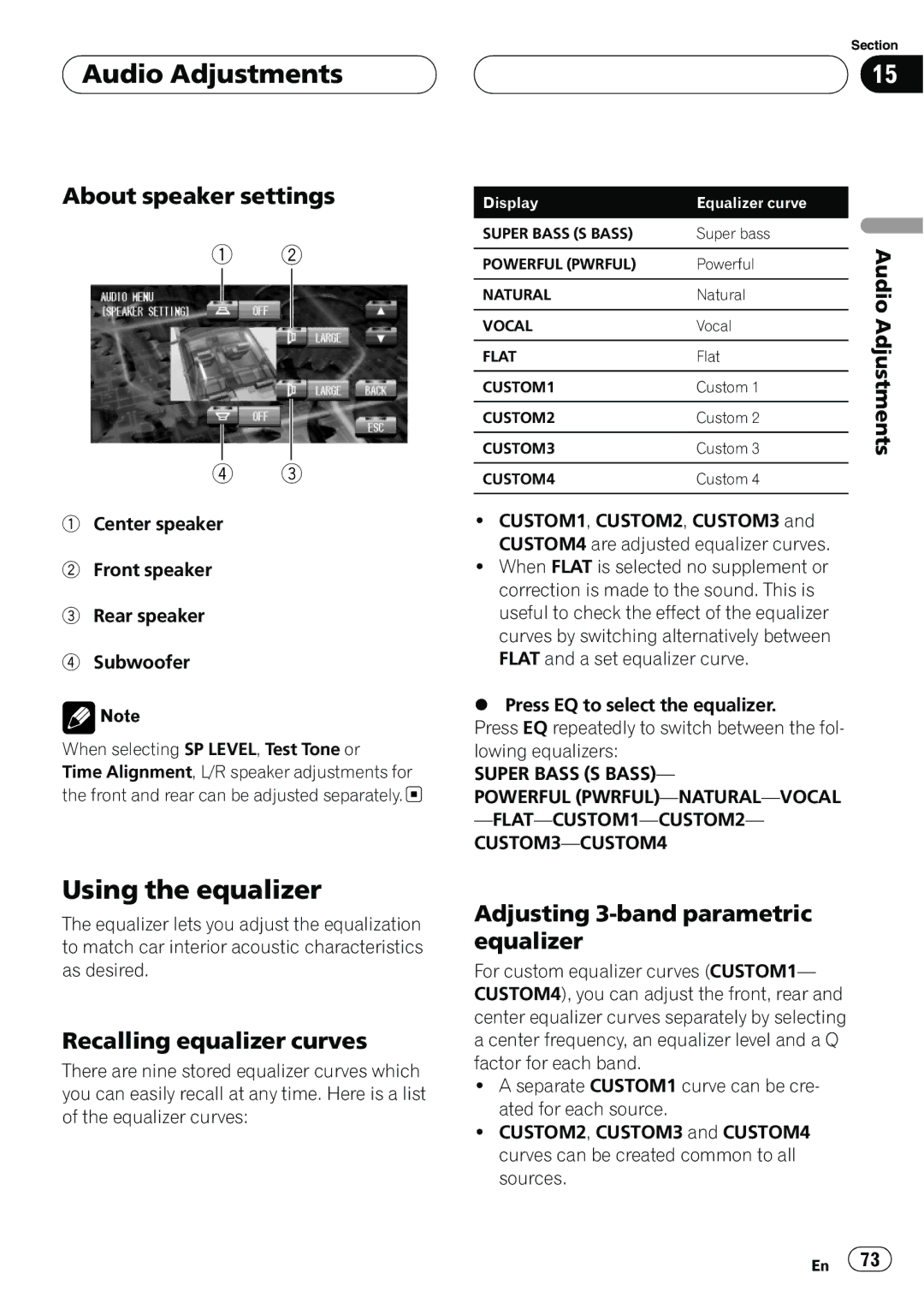 Pioneer AVH-P7500DVD operation manual 