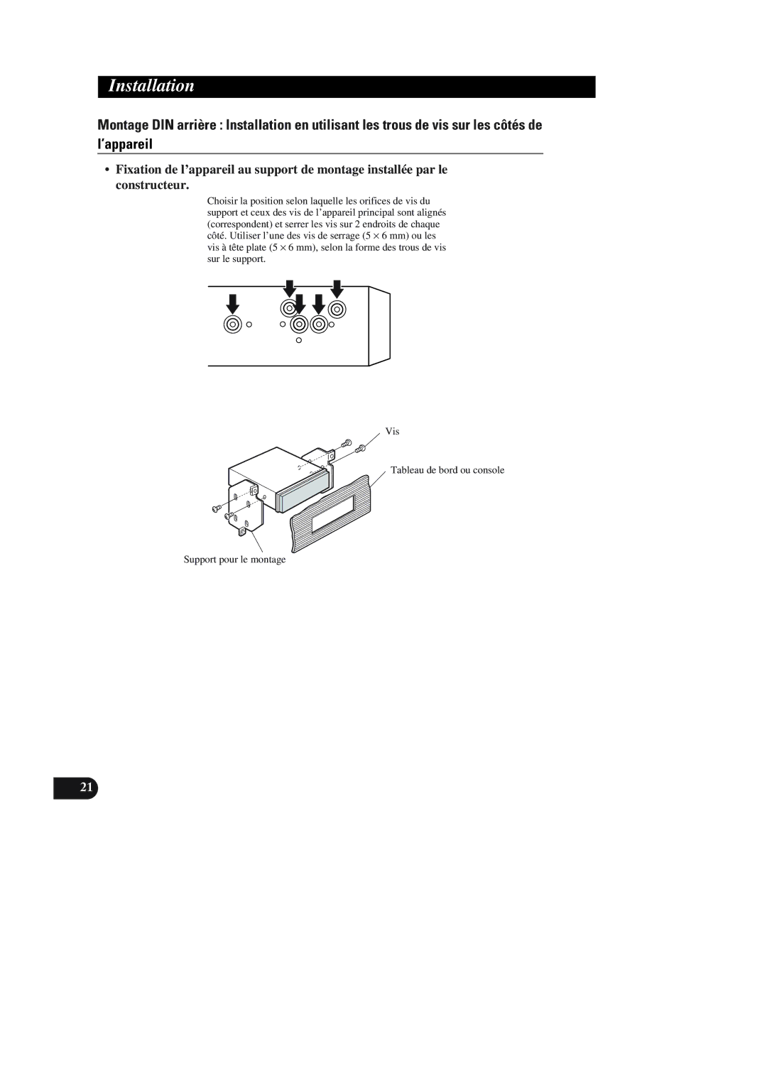 Pioneer AVIC-90DVD installation manual Installation 