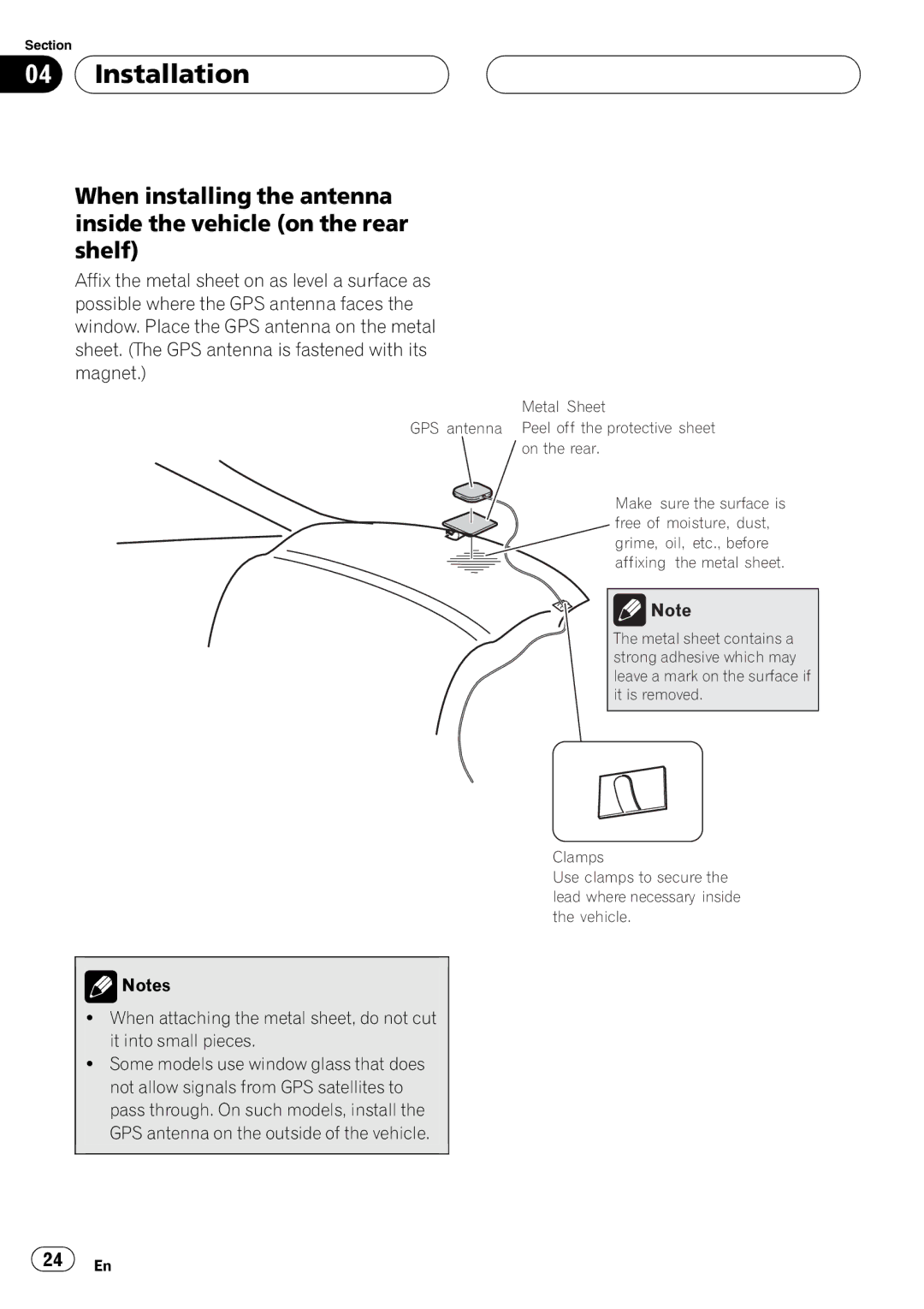 Pioneer AVIC-F7010BT installation manual Installation 