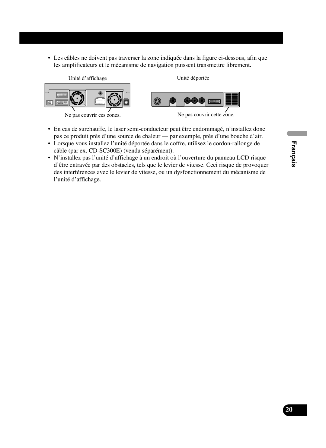 Pioneer AVIC-N3 installation manual Français Deutsch Français Italiano Nederlands 