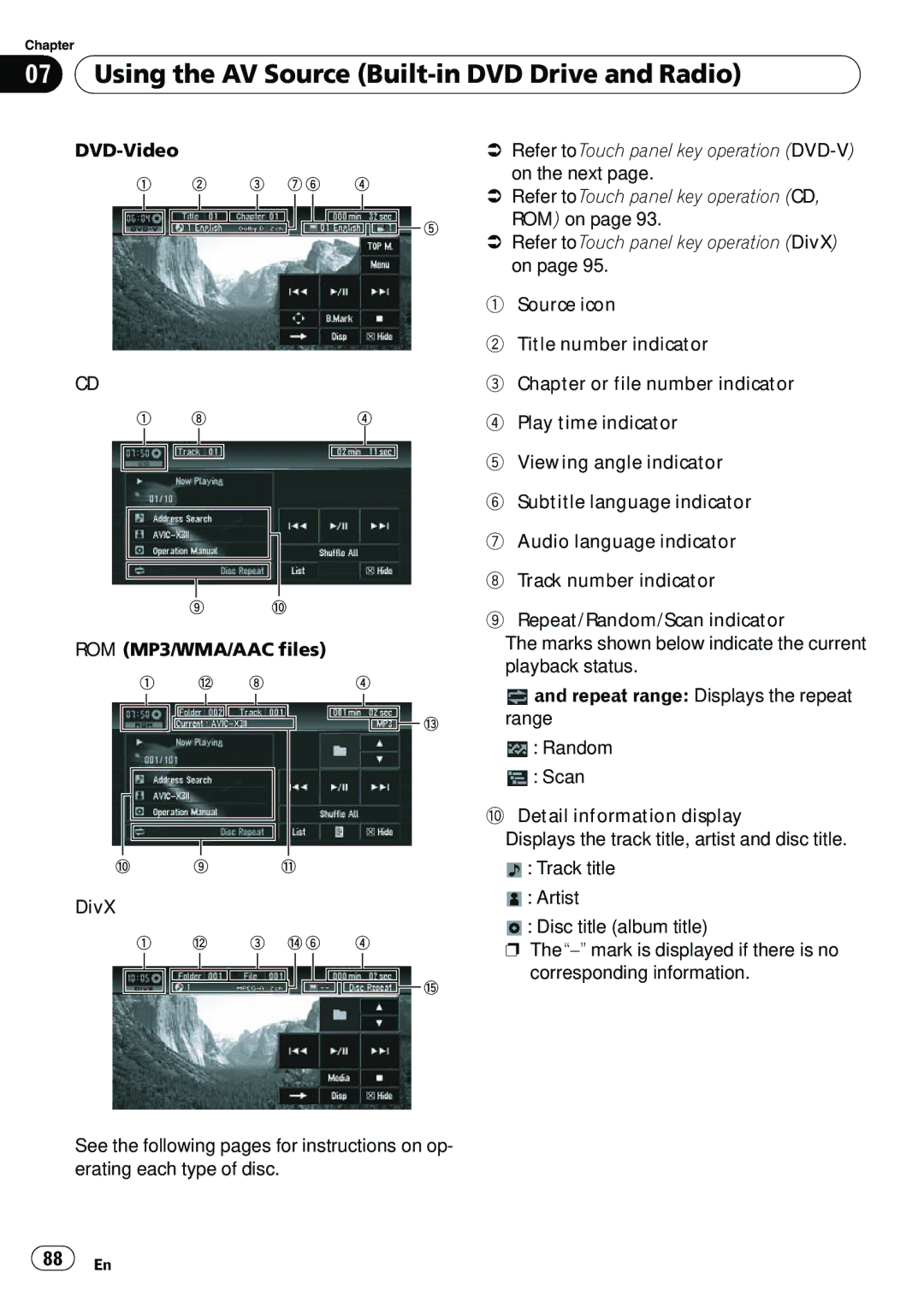 Pioneer AVIC-N5 operation manual 3 7 6 