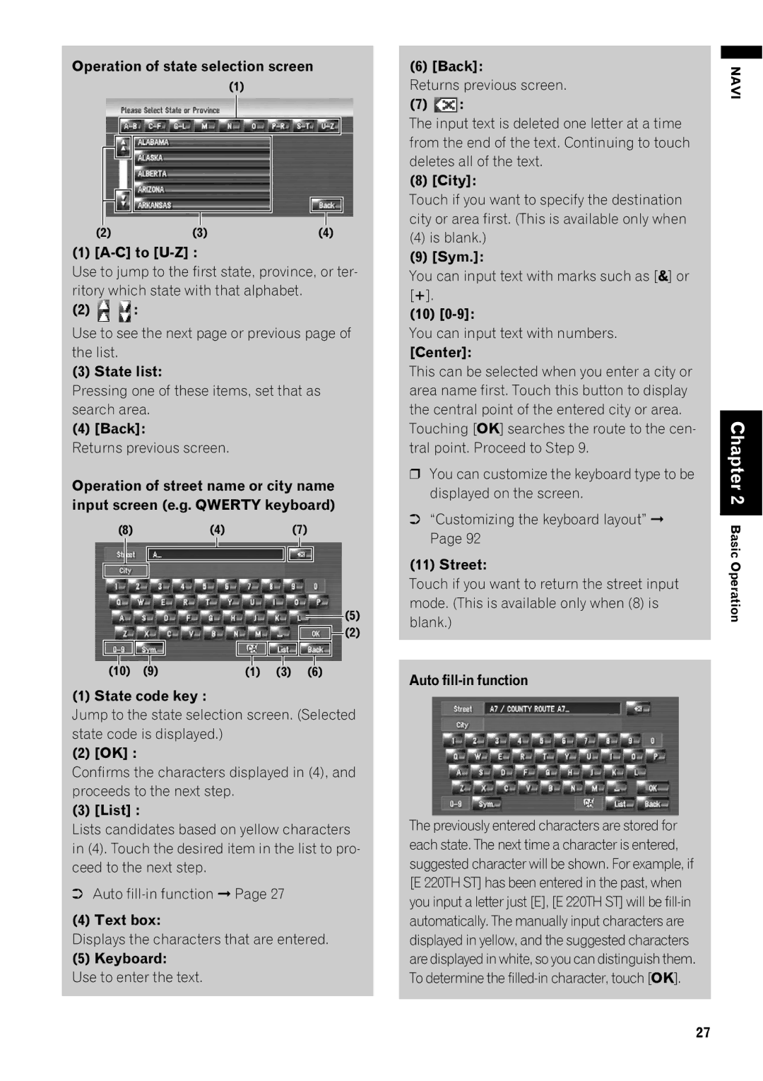 Pioneer AVIC-Z1 operation manual Chapter 