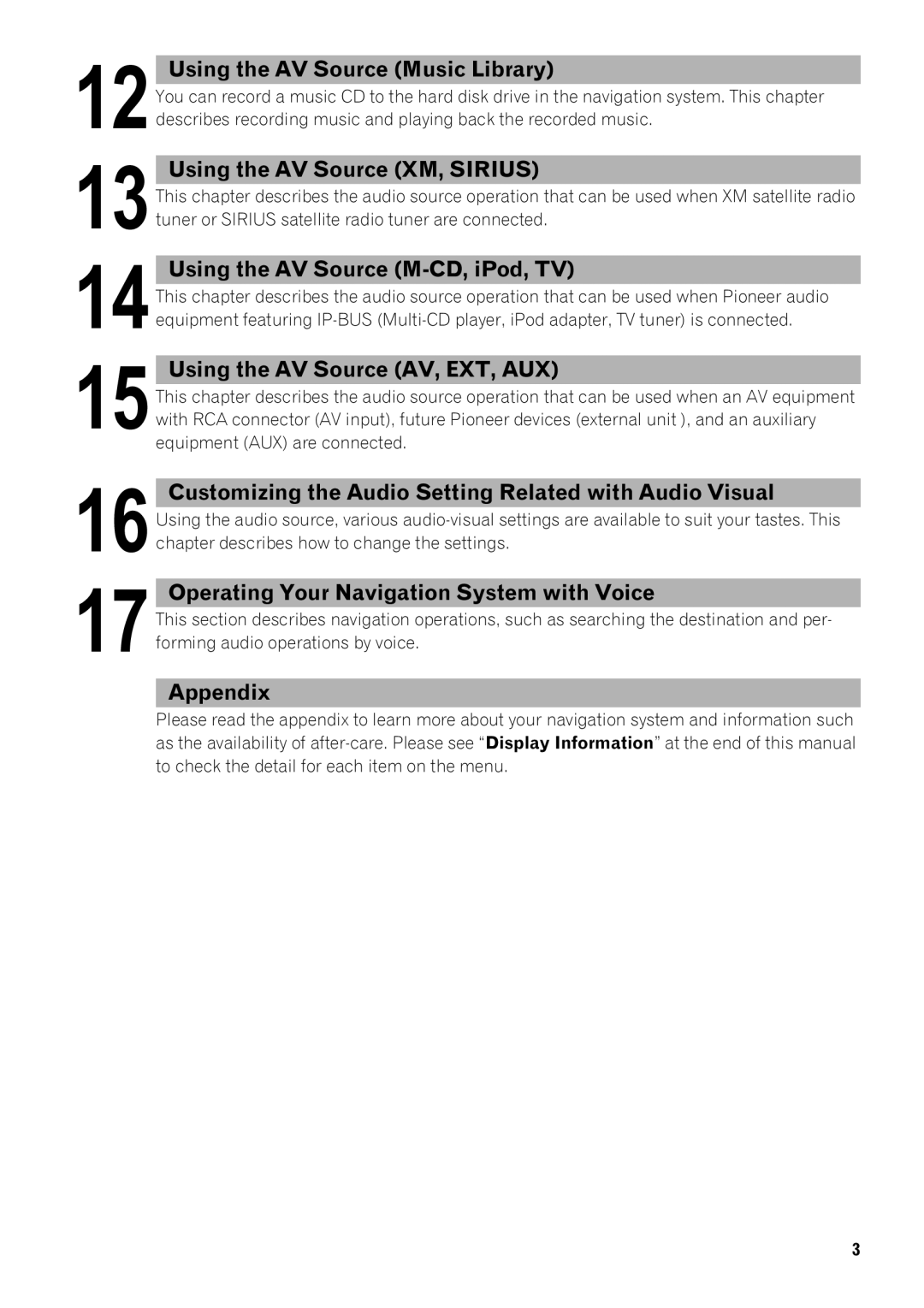 Pioneer AVIC-Z1 operation manual Using the AV Source Music Library 