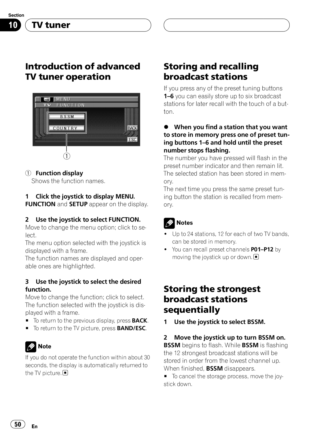 Pioneer AVX-P7650DVD operation manual 