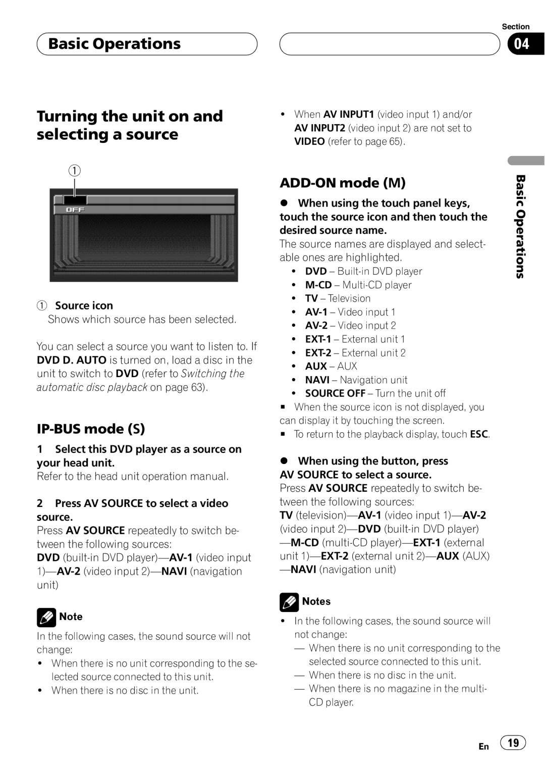 Pioneer AVX-P8DVD operation manual 