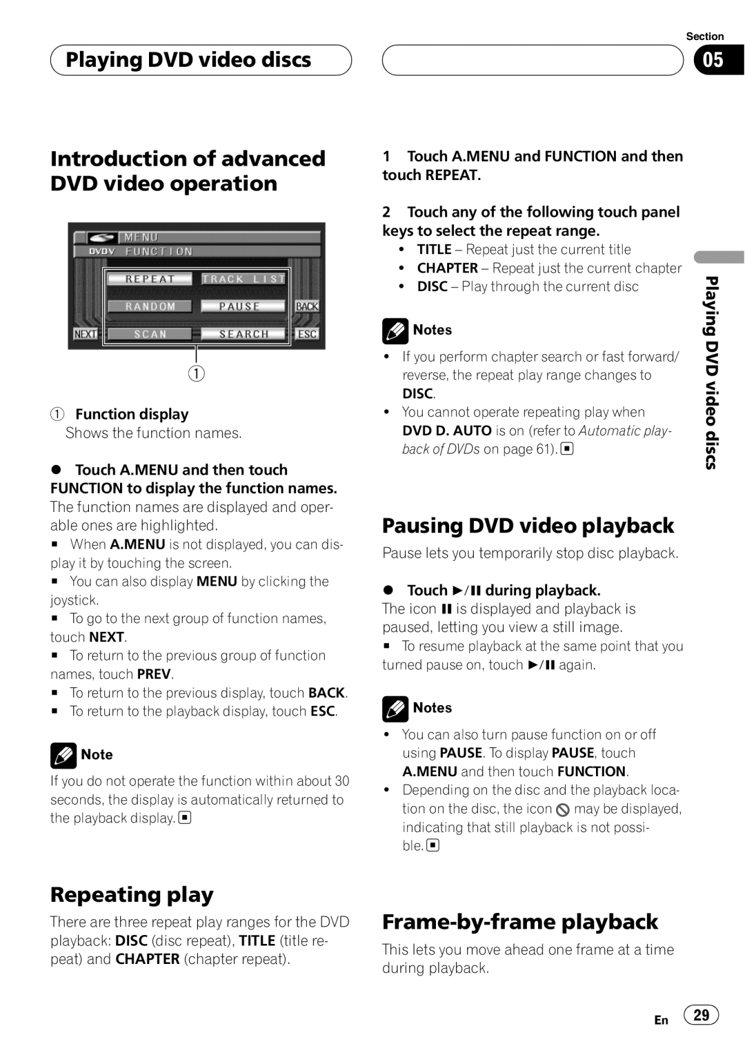 Pioneer AVX-P8DVD operation manual 