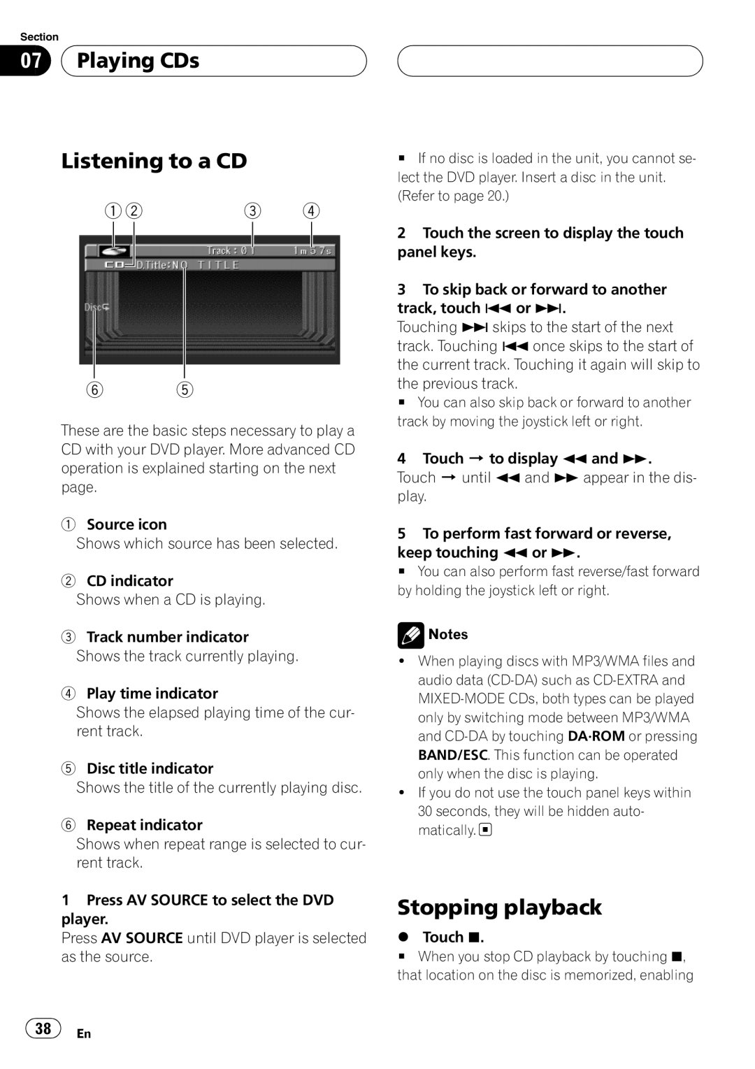 Pioneer AVX-P8DVD operation manual 