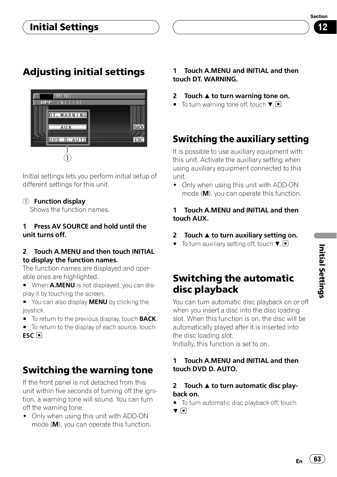 Pioneer AVX-P8DVD operation manual 