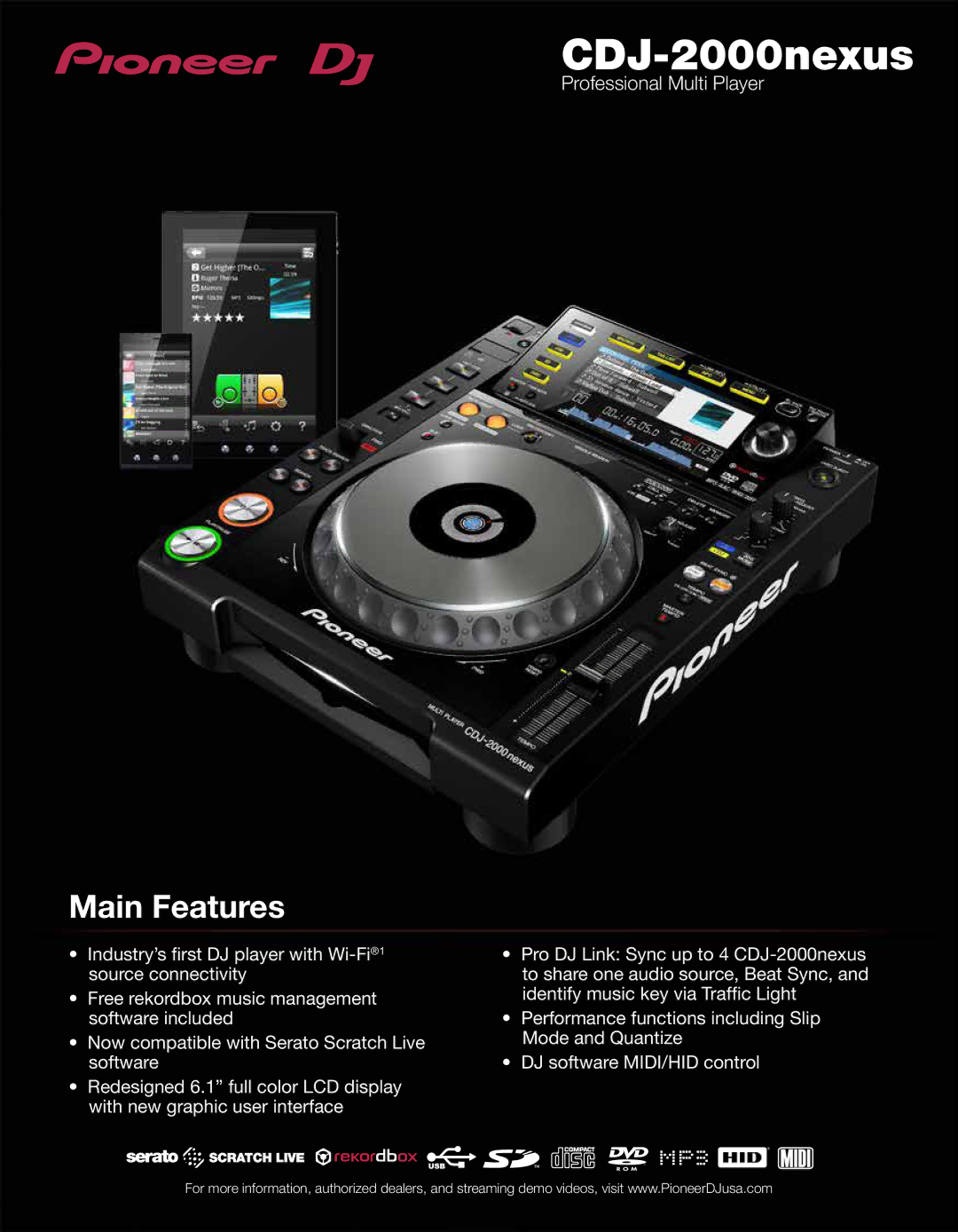 Pioneer CDJ-2000nexus manual 