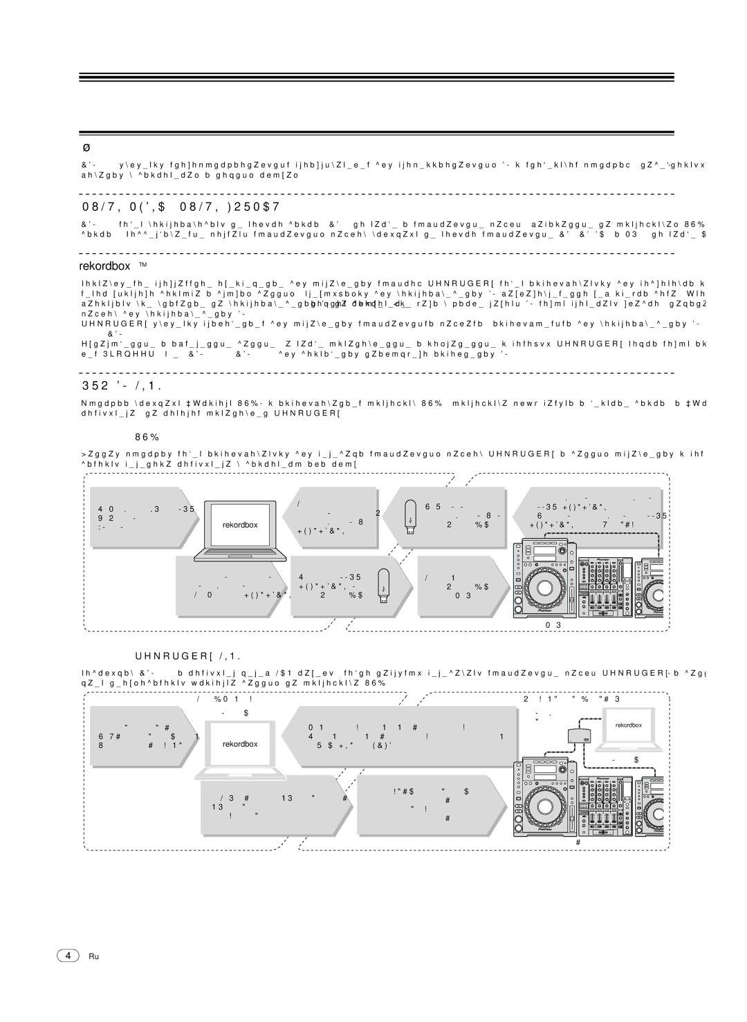 Pioneer CDJ-900, Multi Player operating instructions Свойства, RekordboxTM 