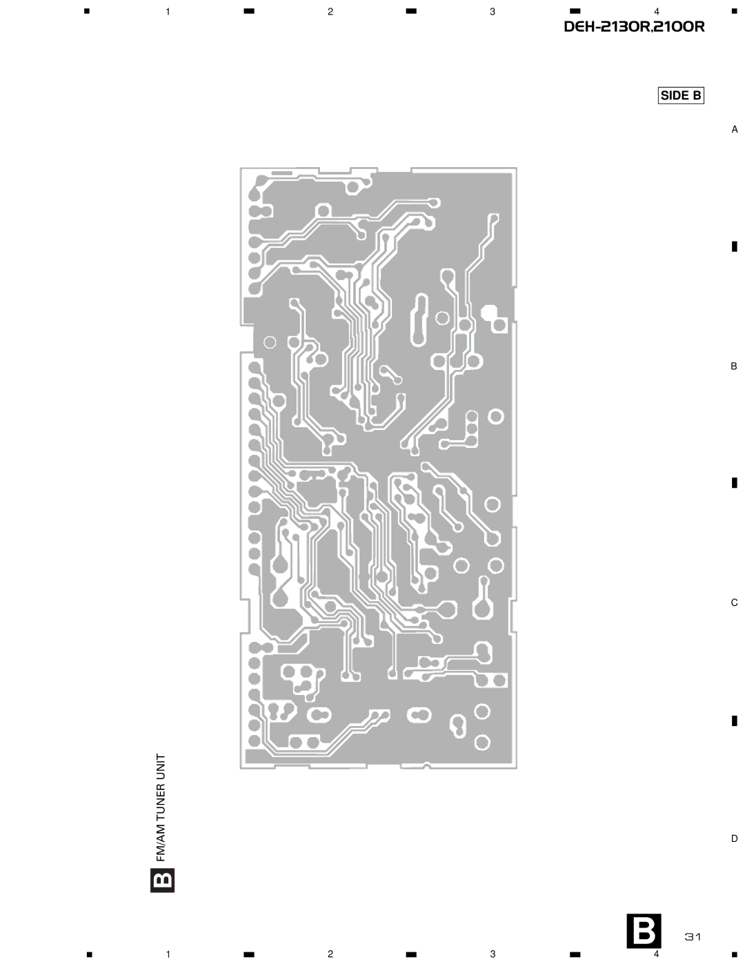 Pioneer CX-958 service manual DEH-2130R,2100R 