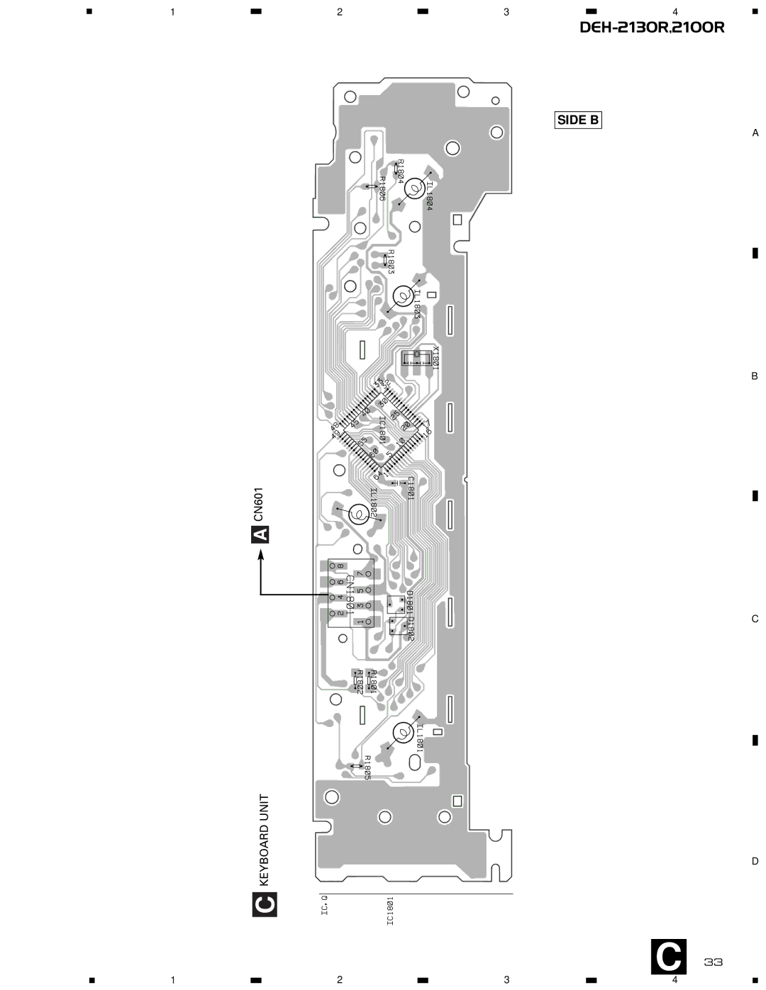 Pioneer CX-958 service manual CN601 