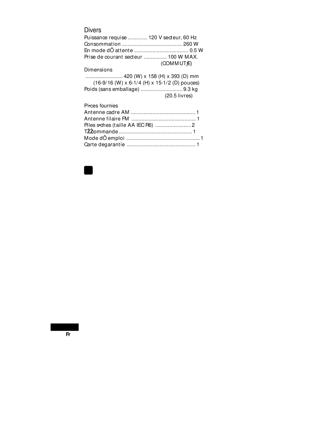 Pioneer D514, VSX-D414 manual Information complémentaire 