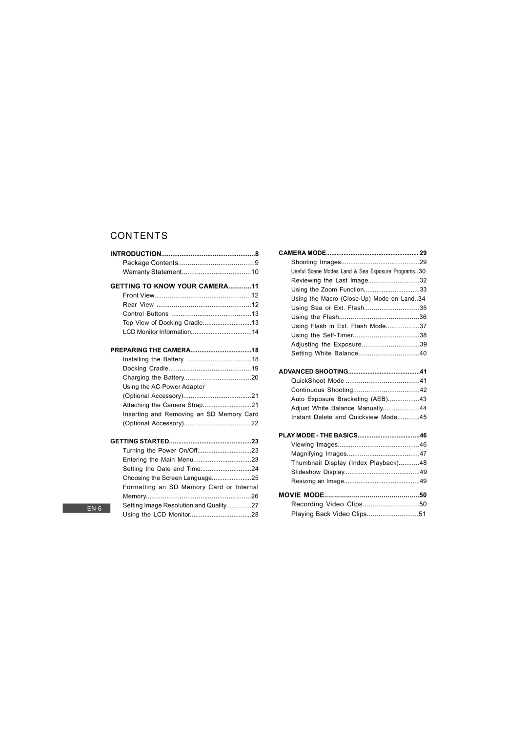 Pioneer DC500 manual Contents 