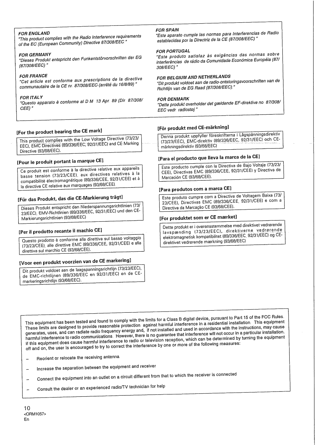 Pioneer DE-SH9101 manual 