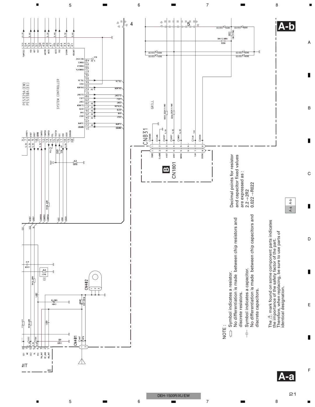 Pioneer DEH-1500RXU/EW, DEH-1510XU/EE, DEH-1530RXU/EW service manual Nit, CN1801 