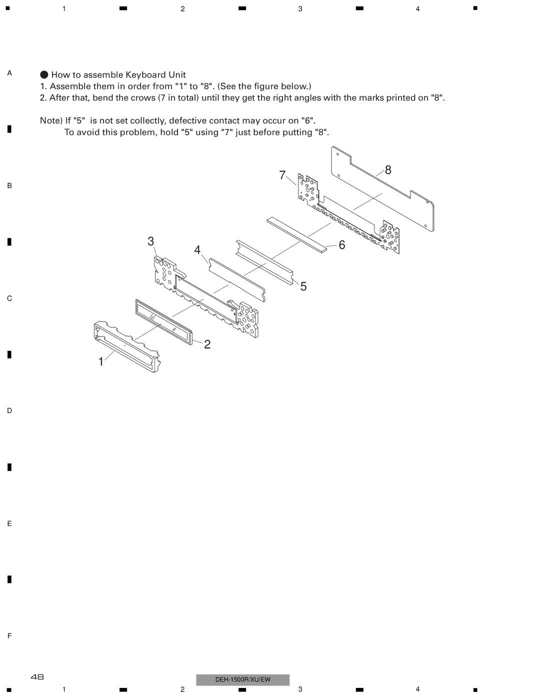 Pioneer DEH-1500RXU/EW, DEH-1510XU/EE, DEH-1530RXU/EW service manual DEH-1500R/XU/EW 