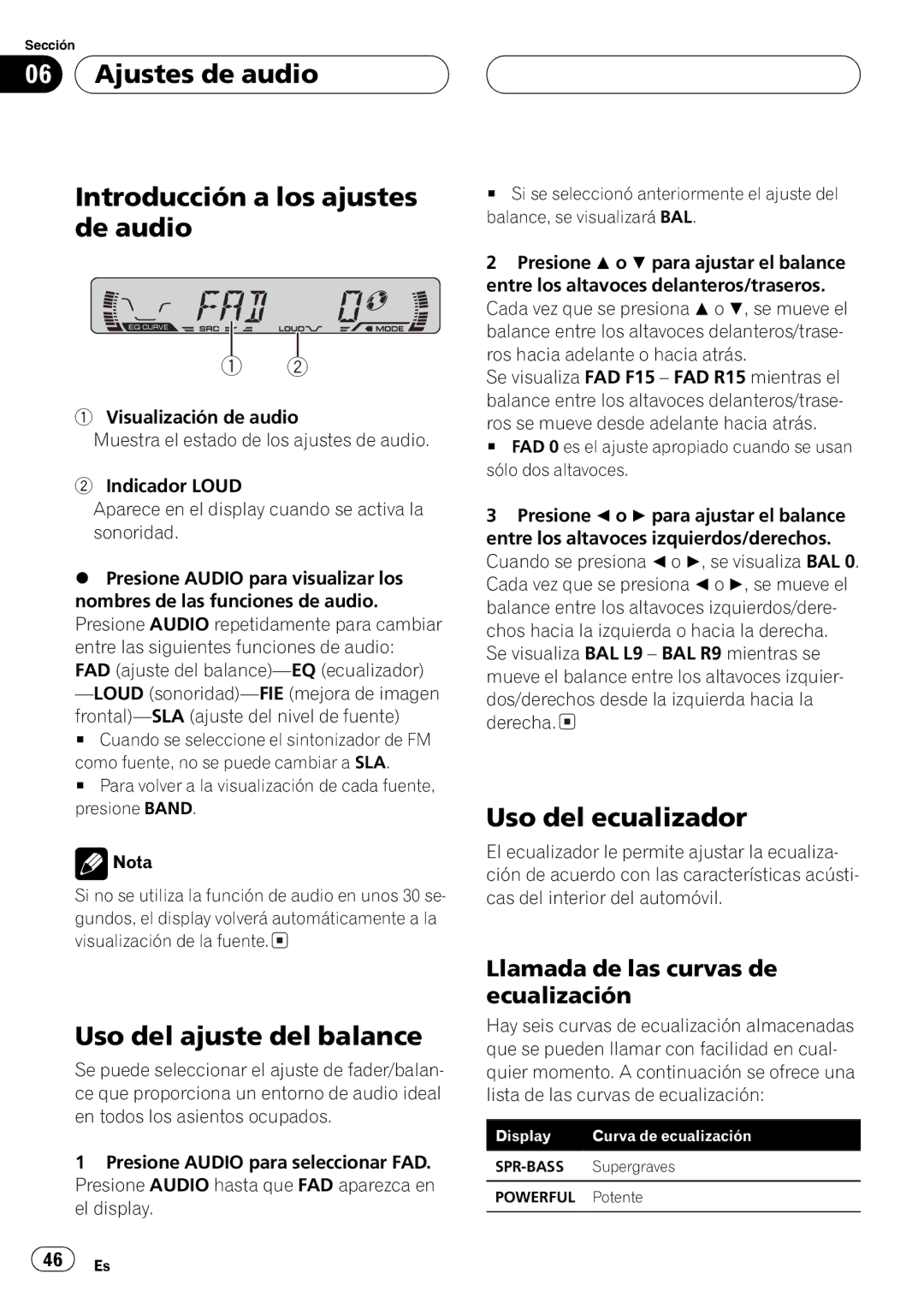 Pioneer DEH-1600 operation manual + % 