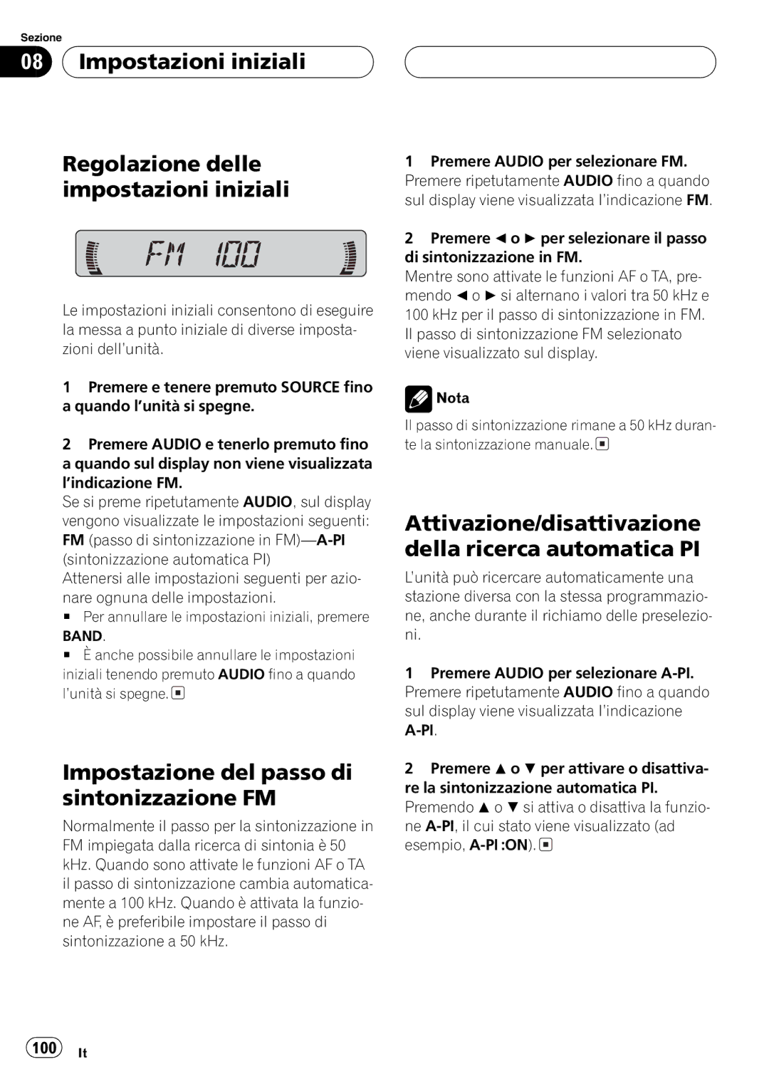 Pioneer DEH-1630R operation manual 