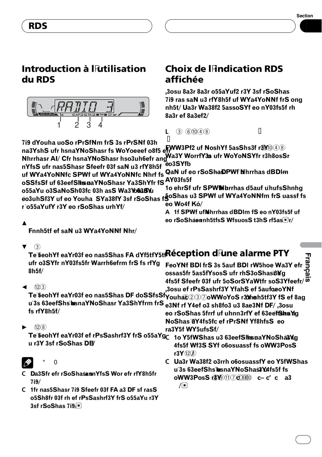 Pioneer DEH-1630R operation manual 