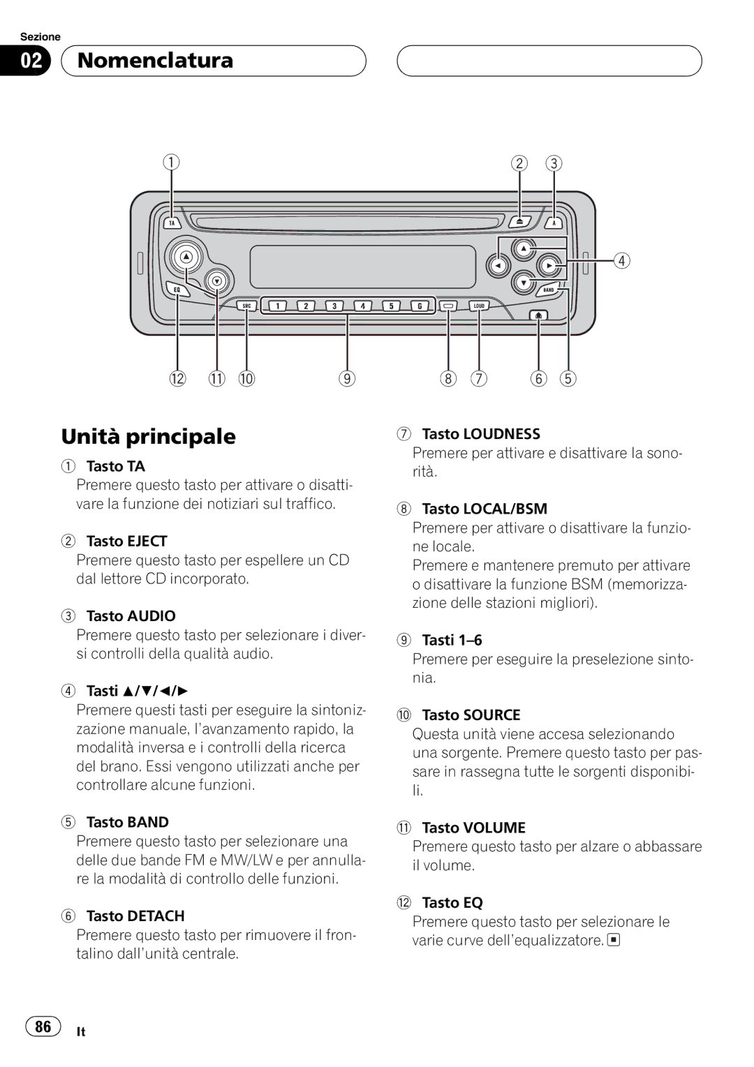 Pioneer DEH-1630R operation manual 