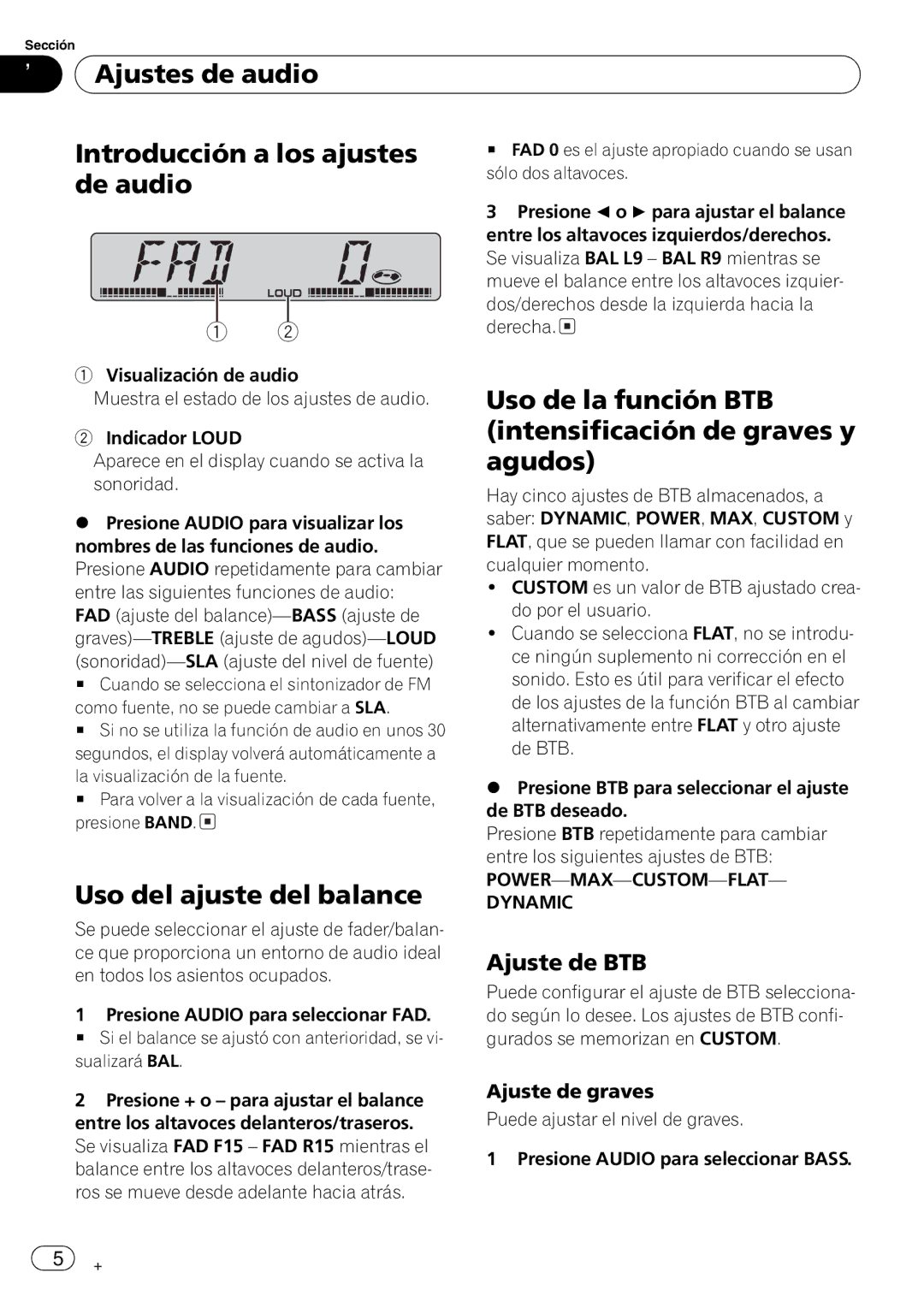 Pioneer DEH-17 operation manual 