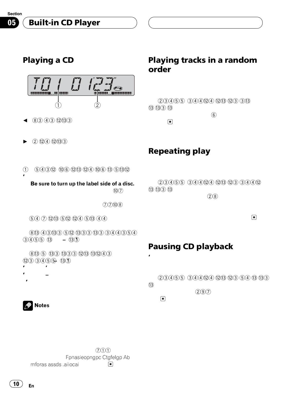 Pioneer DEH-1700 operation manual 