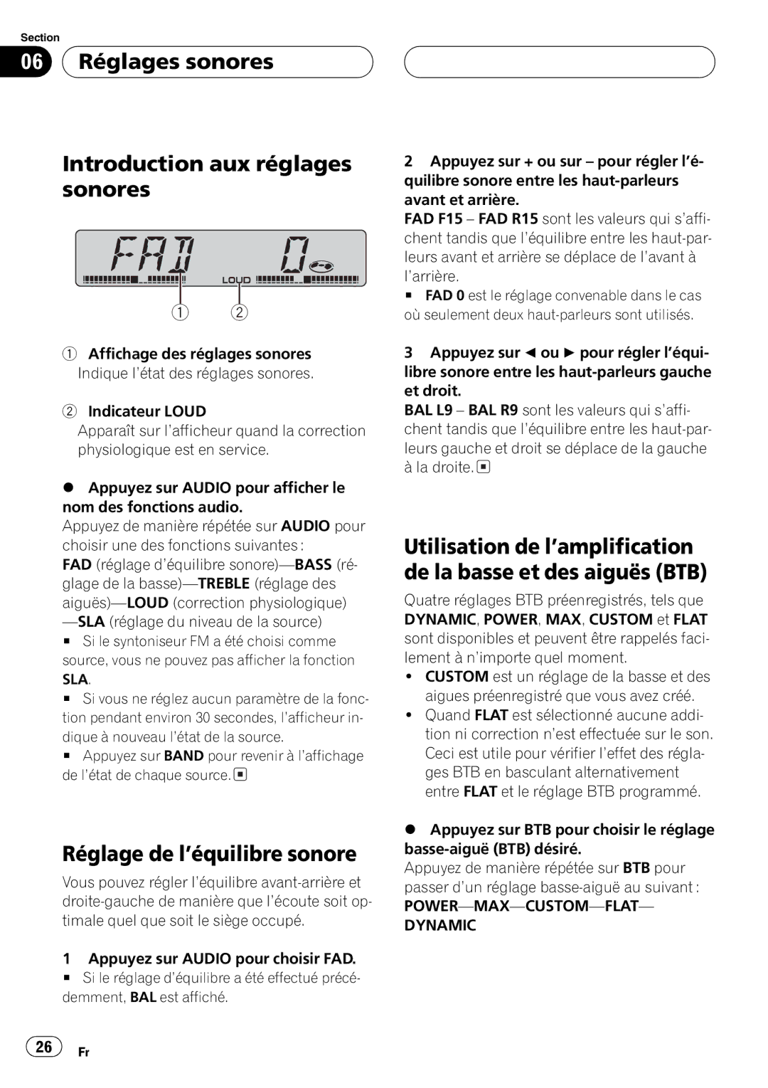 Pioneer DEH-1700 operation manual 